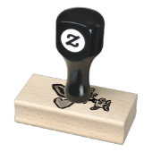 Ballon Valentijn kunsthond Rubberstempel (Stempel)