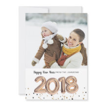 ballon van 2018 | Vakantie gelukkig nieuwjaar | Fo