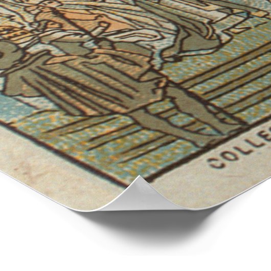 Ballon van de Coronatie Napoleon Poster (Hoek)