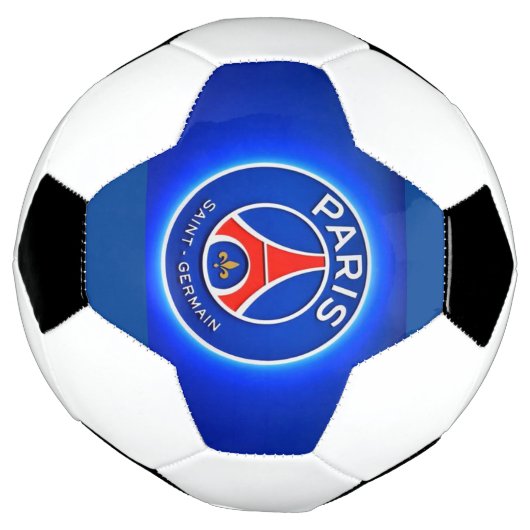 BALLON VAN FOOT LOGO PSG VOETBAL (Gedraaid)