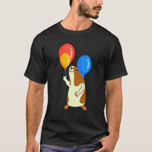 Ballon Varken Grafisch Guinese Big Eigenaar Huisdi T-shirt