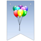Ballon Verjaardagsfeestje Vlaggetjes (Eerste vlag)