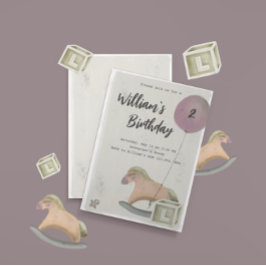 Ballon voor rondzendspeelgoed save the date