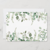 Ballon waterverf gender onthult partij kaart (Achterkant)