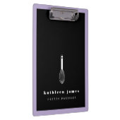 Ballon Whisk Lavender Black Catering Klembord (Rechts)
