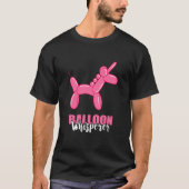 Ballon Whisperer Unicorn Ballon Dierballon A T-shirt (Voorkant)