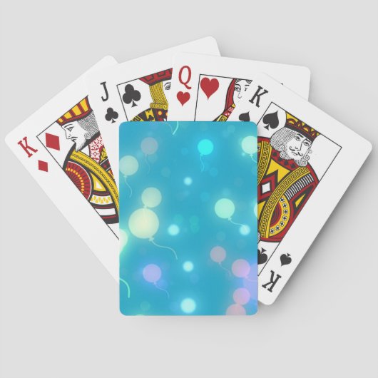 ballon | Zazzle_Growshop. Pokerkaarten (Achterkant)