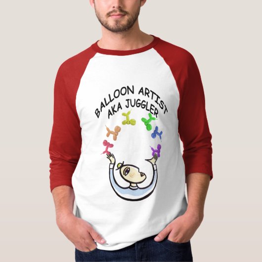 ballonartiest AKA Juggler T-shirt (Voorkant)
