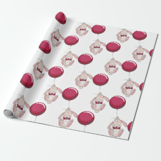 BallonBaby shower Cadeaupapier