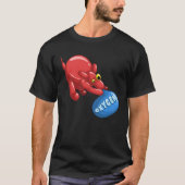 Ballonballon Dierenhond Inhalatiezuurstof T-shirt (Voorkant)
