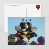 Ballonbee Briefkaart (Voorkant / Achterkant)