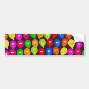 Ballonbehangpapier Bumpersticker