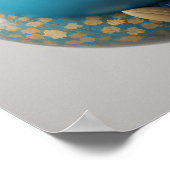 Ballonblauw Beer Poster (Hoek)