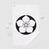 Ballonbloem in rijstkoeken Golfhanddoeken Golfhanddoek (Insitu)