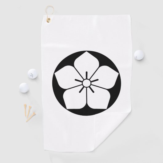 Ballonbloem in rijstkoeken Golfhanddoeken Golfhanddoek (Insitu)