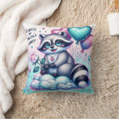 Ballonboeket wasbeer Valentijns Kussen (Deken)