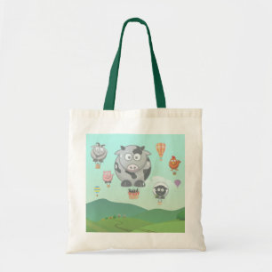 Ballonboerderijdieren Tote Bag