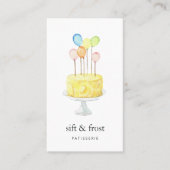 BallonCake | Verticaal Visitekaartje (Voorkant)
