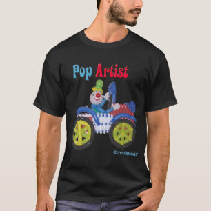 Ballonclown in gezegde  ballonvaarders Artist Pop T-shirt