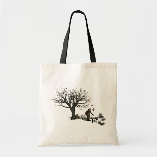 Ballonclown Old Tree & Black Birds Original Tote Bag (Voorkant)