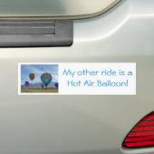 Balloncluster Bumpersticker (Op auto)