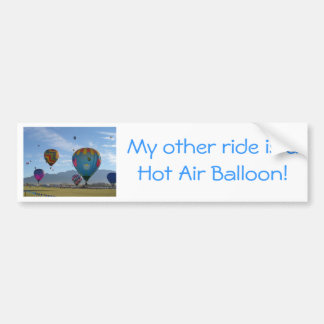 Balloncluster Bumpersticker