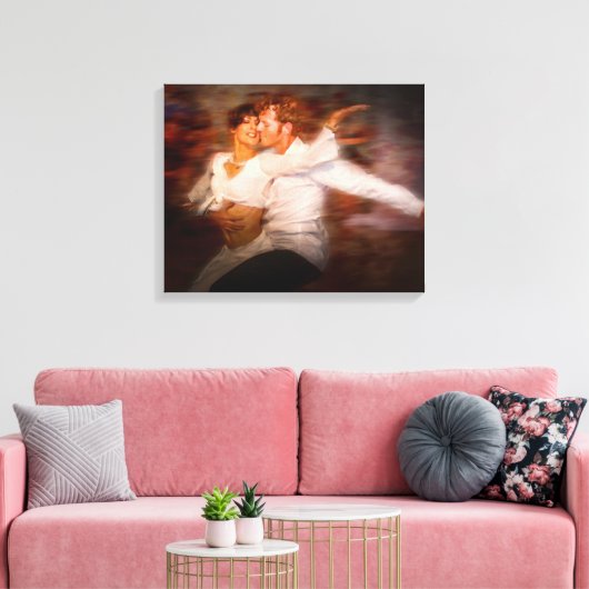 ballondanseres canvas afdruk (Insitu (Woonkamer))