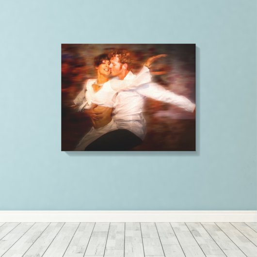 ballondanseres canvas afdruk (Insitu (Houten vloer))