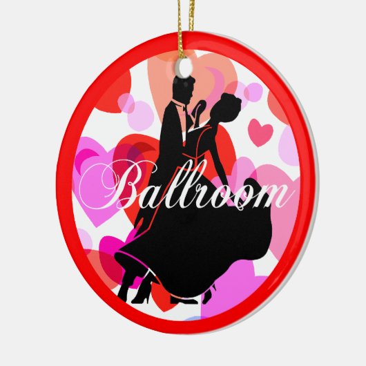 ballondanseres keramisch ornament (Links)