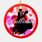 ballondanseres keramisch ornament (Achterkant)