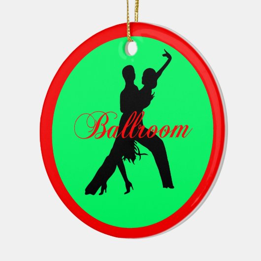 ballondanseres keramisch ornament (Links)