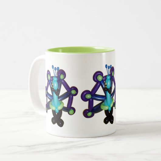 Ballondier Peacock Mok (Voorkant links)