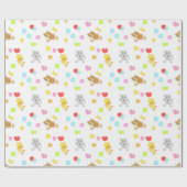 ballondieren cadeaupapier (Vlak)