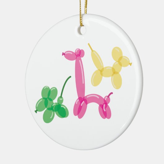 ballondieren keramisch ornament (Links)