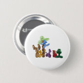 ballondiergroep ronde button 5,7 cm (Voorkant /achterkant)