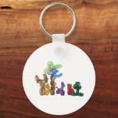 ballondiergroep sleutelhanger (Voorkant)
