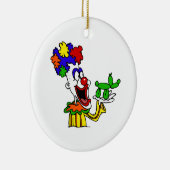 Ballondierlijk kruid keramisch ornament (Rechts)