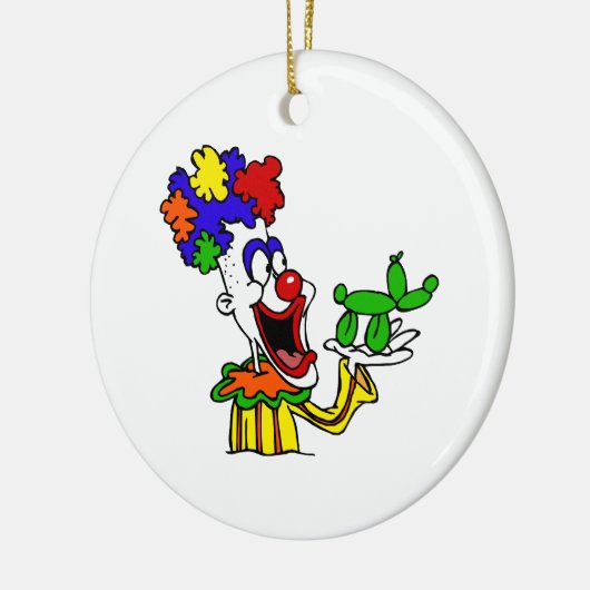 Ballondierlijk kruid keramisch ornament (Links)