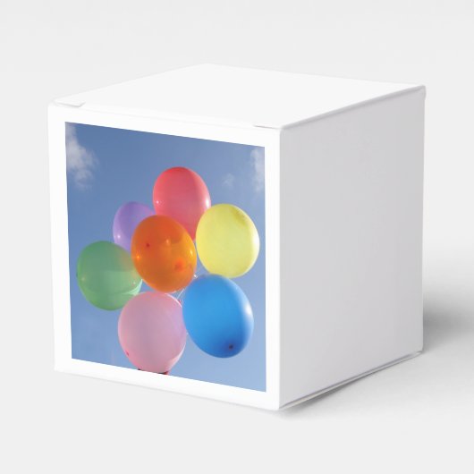 Ballondoos Bedankdoosjes (Voorkant Zijde)