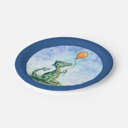 Ballondraak 7-inch Bord papier (Gekanteld)