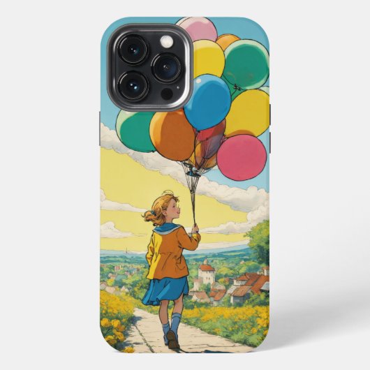Ballondromen iPhone Hoesje (Achterkant)
