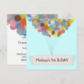 Ballonfeestdag Kaart (Voorkant / Achterkant)