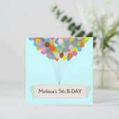 Ballonfeestdag Kaart (Staand voorkant)