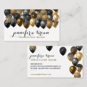 Ballonfeestgelegenheidsdecoraties Evenementenorgan Visitekaartje (Voorkant / Achterkant)