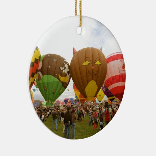 Ballonfest Keramisch Ornament (Rechts)