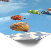 Ballonfista 's ochtends poster (Hoek)