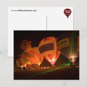 ballongloed-1 briefkaart (Voorkant / Achterkant)