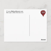 ballongloed-2 briefkaart (Achterkant)