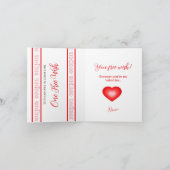 Ballonhart Coupon Valentina Kaart (Binnen)