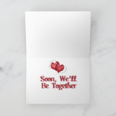 Ballonharten Valentijn - Binnenkort zijn we samen Feestdagen Kaart (Binnen)